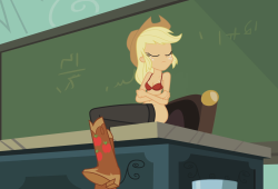 humanized-mane-six:  Applejack Edited Screencap requested by