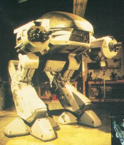 1 of the most kick-ass robots ever, the E.D. 209 from RoboCop.