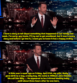 md-admissions: micdotcom: Jimmy Kimmel makes an emotional and