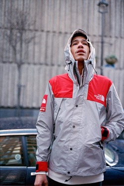 one-norf:  supreme x north face   I gotta get me a northface