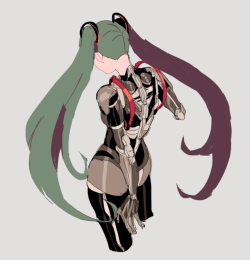 revolocities: i like the idea of miku being an android