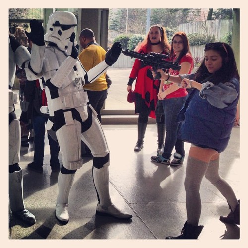 This isn’t the time you’re looking for. (at Emerald City ComicCon 2013)