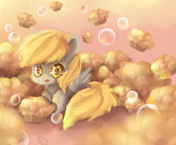 aquagalaxysparkles:  Um… fluffly pone style art spam?  <3!