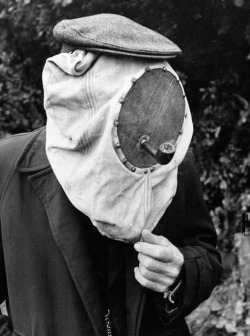 Thomas D. McAvoy - Beekeeper’s hood is made of heavy cotton