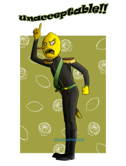 the-snowflake-owl:  Lemongrab in my style. You know you want