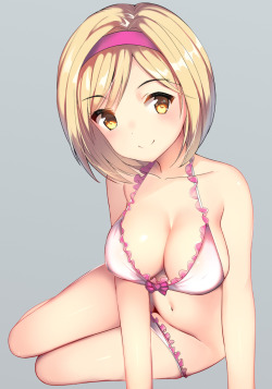 cute-girls-from-vns-anime-manga:  ジータ（R18差分 by  GIn00