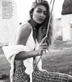 hadidnews:  Ben: “#GigiHadid for @VogueSpain by #BennyHorne