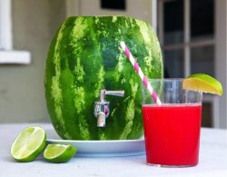 thecakebar:  How to Turn A Watermelon into a Keg