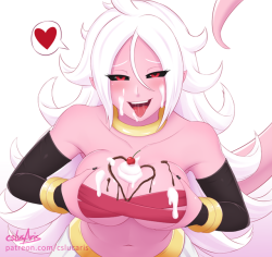  #242: Android 21′s Valentines GiftEat up!Other versions at