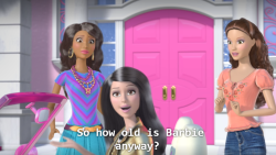 ladyloveandjustice:Barbie is ageless and unknowable. She exists