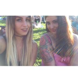 Taste of Chaos with baby g 💕  (at PNC Bank Arts Center)