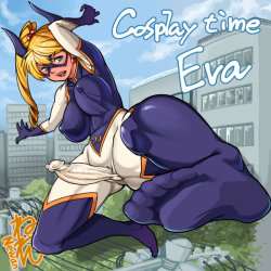 neone-x: Cosplay time on Picarto.tv Streaming  Eva / Mt. Lady