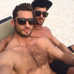 eliaes:  jordan carlyle and his boyfriend james