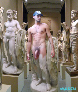 masterboibinder:  When Jared started working at the museum, he’d