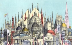 1893: THE MOST FAMOUS BUILDINGS OF THE WORLD  “Drawn to