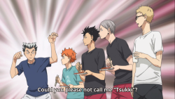 officialhaikyuu:  i wish training camp was longer just for these