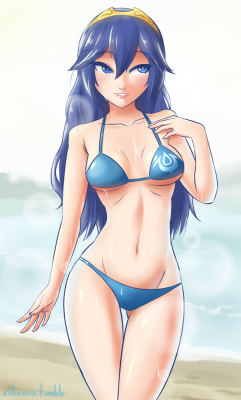 #138 - Swimsuit LucinaWanted to experiment with this one. I wanted