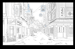 mnashadoodle:Here are the background layouts I did for Steven’s