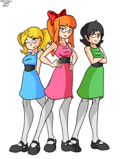 The Powerpuff Girls. Bubbles was always my favourite. 