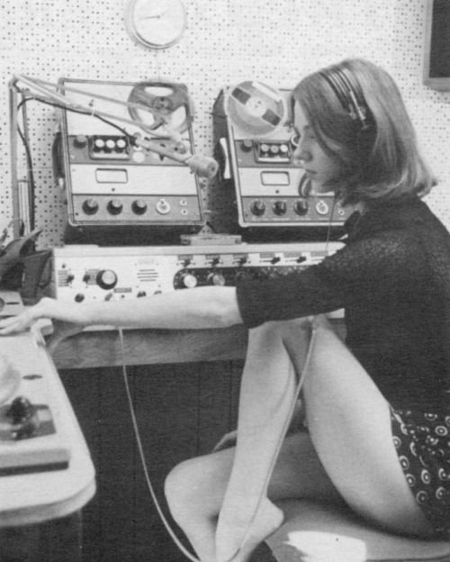 Radio station operator - 1964 Nudes & Noises  
