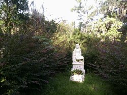 Gracie Watson’s grave and epitaph from Bonaventure Cemetery