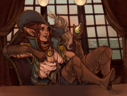 ruushes: dashing elven pirate captain avantika could not possibly