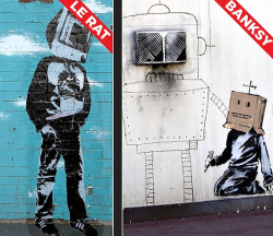 grotesqueerie:  Want to know why I dislike Banksy? Do yourself
