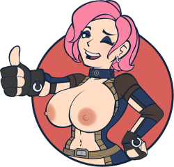 the–kite:Did a thumbs up picture for my main Vault-Girl :3