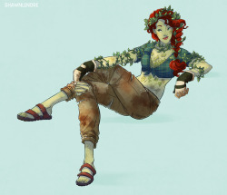shawnlenore:   Poison Ivy is portrayed as much too clean-looking