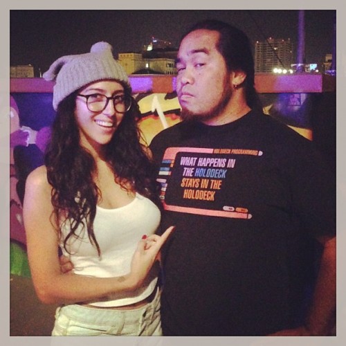 This guy last night at @Gam3rConSD has the BEST shirt! (Caught the tail end of this con I didn’t know about, cannot wait to hit it up next year!) (at Gam3rCon)