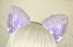 kitten-sightings:  Lavender Elegance Ears ษ.00Available for