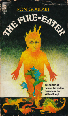 The Fire-Eater, by Ron Goulart (Ace, 1970). From a second-hand