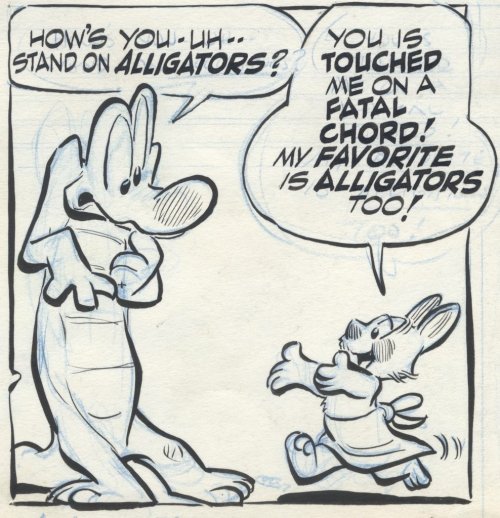 iloveillustrators:WALT KELLY1913-1973Country of Origin: U.S.A.Training: Warren Harding High SchoolNotable Works: Pogo Cartoonist Walt Kelly began his career in journalism, comics, and working for Walt Disney. However, he is most well-known for creating
