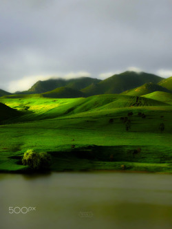 travelgurus:  Morning at Khoshbulag lake ,Dashkesan region, Azerbaijan