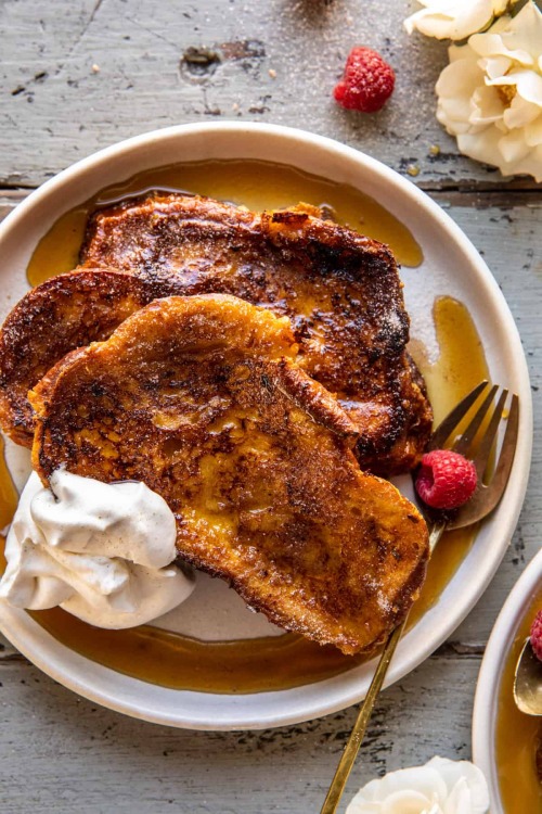 daily-deliciousness:  Cinnamon sugar french toast