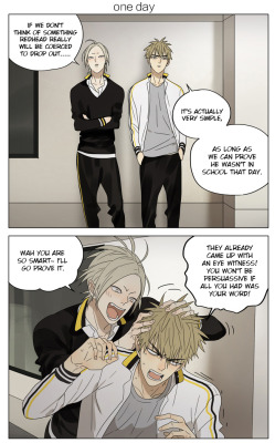 Old Xian update of [19 Days] “Friends”, translated by Yaoi-BLCD.Previously,