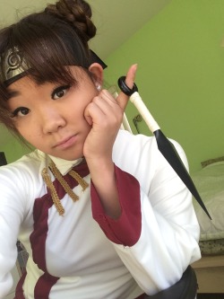 kimchikage:AHHHHH finally done making most of my TenTen cosplay