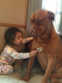 awwww-cute:  Just give it to me straight doc 