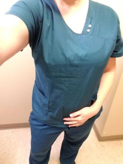 sexonshift:  #sexynurse #scrubs #hornyatwork  We love seeing you get undressed for us 