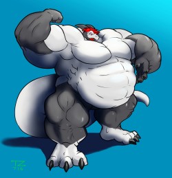 A Little ModArtist:  Tyrannozilla     On FA    On TwitterCommission