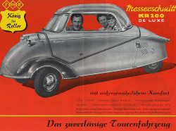 atomic-flash:  The Roller King: The Reliable Tour Vehicle - Messerschmitt