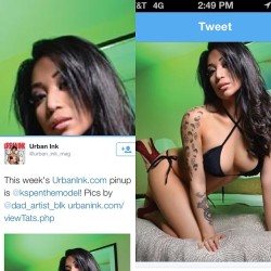 Ohhhh snap @urbaninkmagazine  gave a shout out to @love_kspen