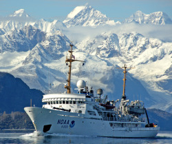 Northern waters (the NOAA hydrographic survey ship Fairweather