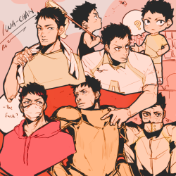 stainednotesrg307:  a compilation of Iwa-chan for a good friend