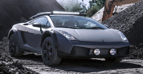 carsthatnevermadeitetc: Lamborghini Gallardo Offroad, 2004. A