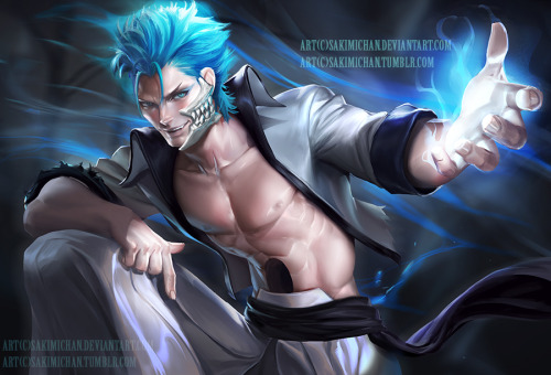 Grimmjow .NSFW optional. by sakimichan 