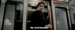 thorinoakeshield:  remus lupin, feeding the stressed out since