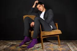 Purple Socks