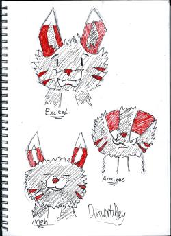 Expression sheet for zues2k!Hope ya like it! ^w^ <3 (apologies