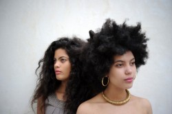 thespiritualboho:  Cuban-French twin sisters Lisa-Kaïndé and